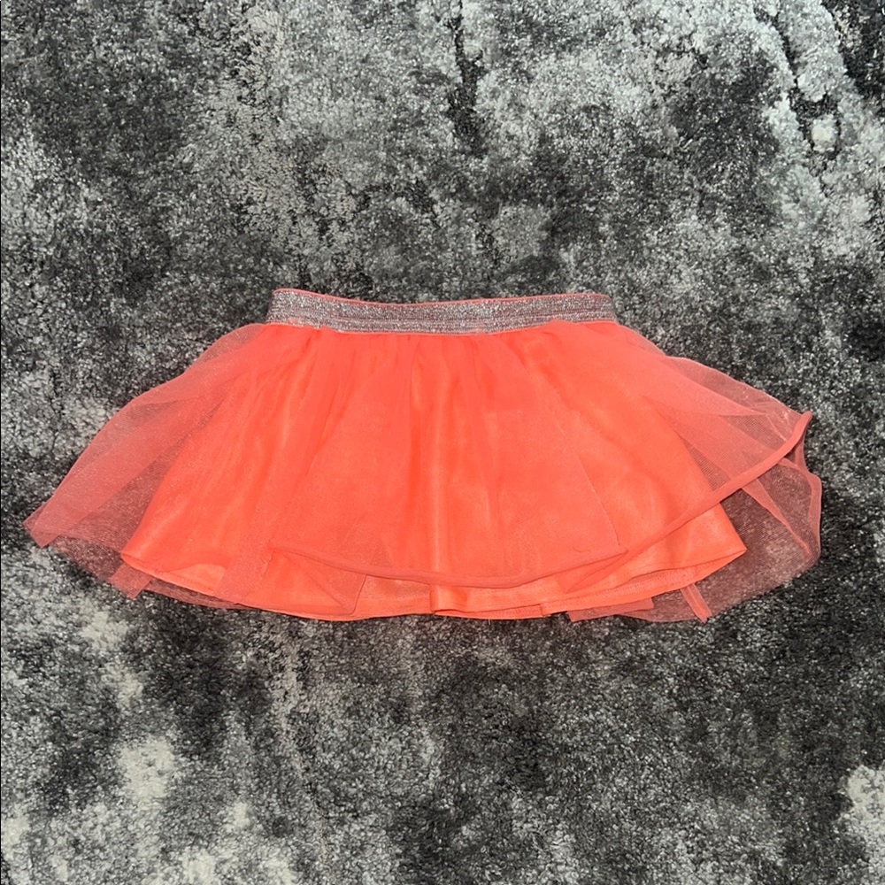 Garanimals Baby Girl 12 Months Bright Orange Mini Skirt